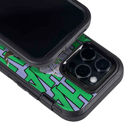 DC Comics The Joker Vintage pose pattern Otterbox Defender iPhone Skin