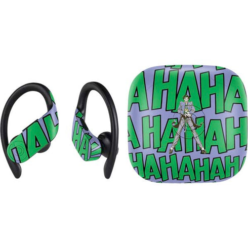 DC Comics The Joker Vintage pose pattern PowerBeats Pro Skin