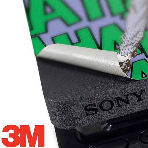 DC Comics The Joker Vintage pose pattern PS4 Slim Bundle Skin