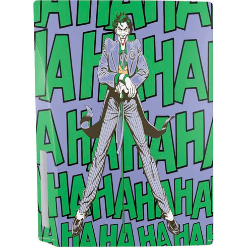 DC Comics The Joker Vintage pose pattern PS5 Console Skin