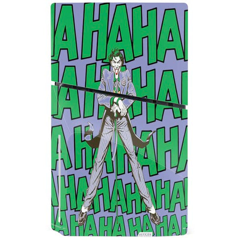 DC Comics The Joker Vintage pose pattern PS5 Slim Disk Bundle Skin