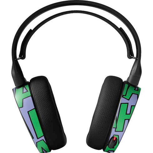 DC Comics The Joker Vintage pose pattern SteelSeries Arctis 5 Skin
