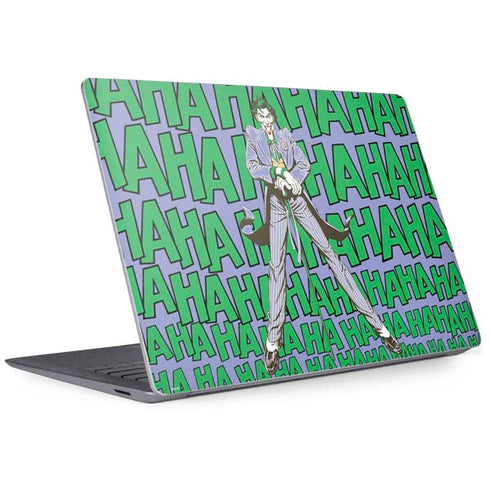 DC Comics The Joker Vintage pose pattern Surface Laptop 3 13.5in Skin