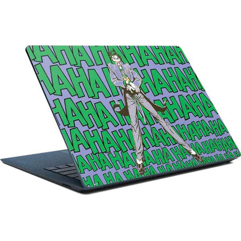 DC Comics The Joker Vintage pose pattern Surface Laptop Skin