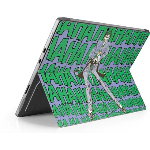 DC Comics The Joker Vintage pose pattern Surface Pro 9 Skin