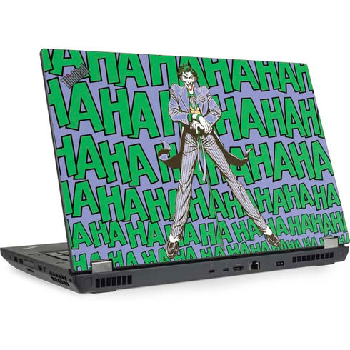 DC Comics The Joker Vintage pose pattern Lenovo ThinkPad Skin