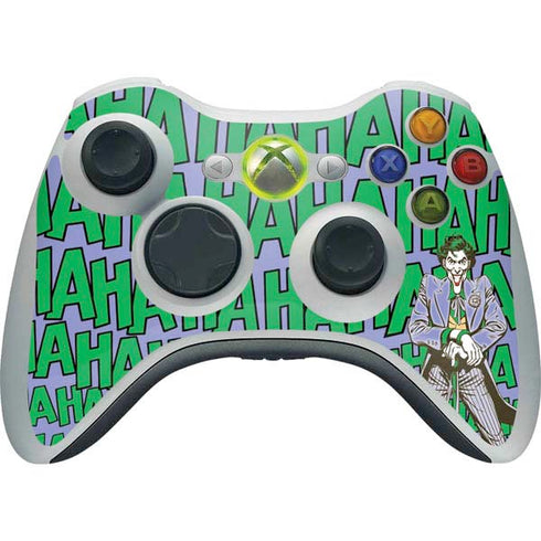 DC Comics The Joker Vintage pose pattern Xbox 360 Wireless Controller Skin