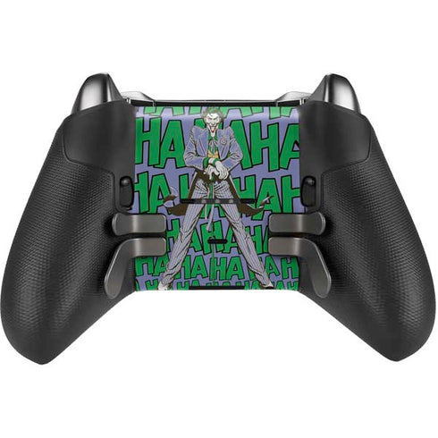 DC Comics The Joker Vintage pose pattern Xbox Elite Wireless Controller Series 2 Skin