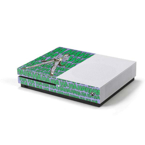 DC Comics The Joker Vintage pose pattern Xbox One S Console Skin