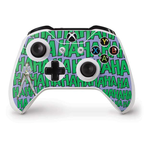 DC Comics The Joker Vintage pose pattern Xbox One S Controller Skin