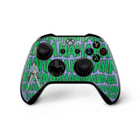 DC Comics The Joker Vintage pose pattern Xbox One X Controller Skin