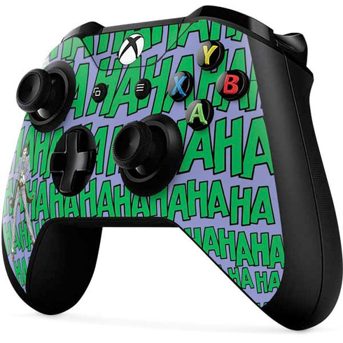 DC Comics The Joker Vintage pose pattern Xbox One X Controller Skin