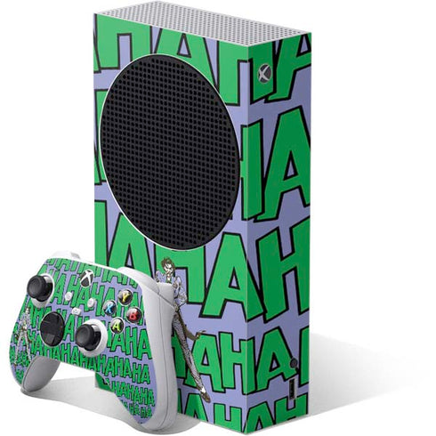 DC Comics The Joker Vintage pose pattern Xbox Series S Bundle Skin