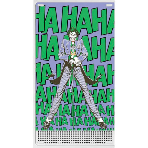 DC Comics The Joker Vintage pose pattern Xbox Series S Console Skin