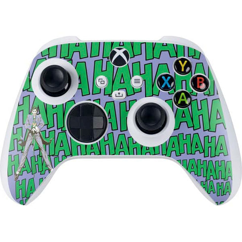 DC Comics The Joker Vintage pose pattern Xbox Series S Controller Skin