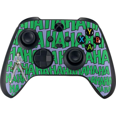 DC Comics The Joker Vintage pose pattern Xbox Series X Controller Skin