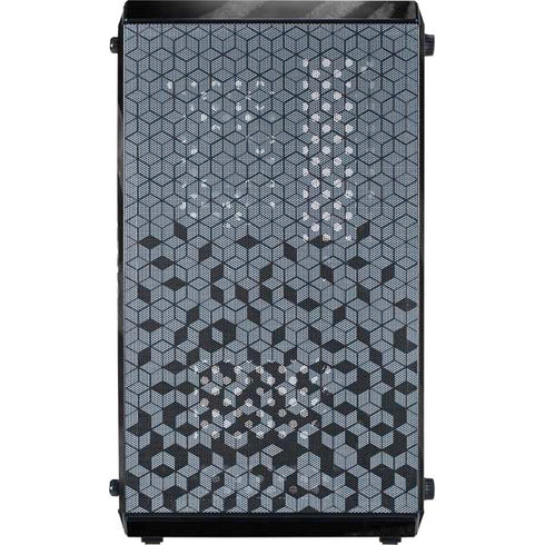 NBA Boston Celtics Black Animal Print Cooler Master MasterBox Q300L Mini Tower Skin