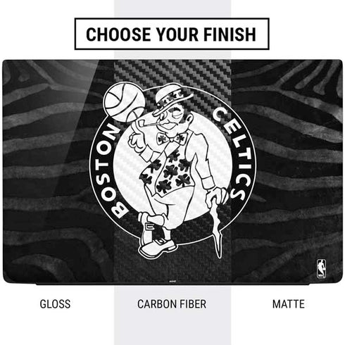 NBA Boston Celtics Black Animal Print Dell Vostro Skin