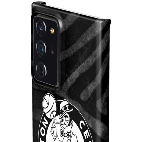 NBA Boston Celtics Black Animal Print Galaxy Note20 Ultra 5G Lite Case