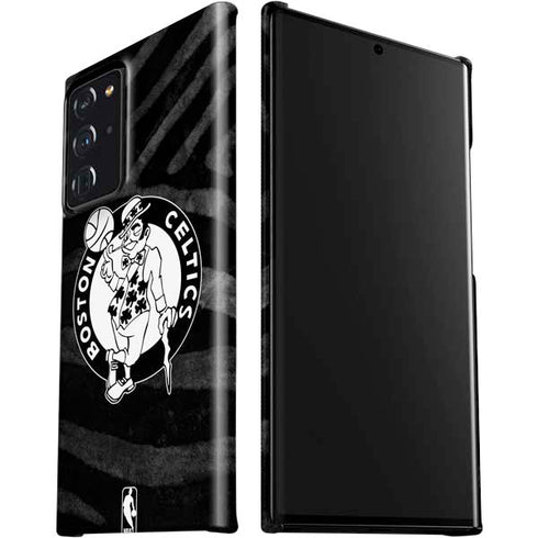 NBA Boston Celtics Black Animal Print Galaxy Note20 Ultra 5G Lite Case