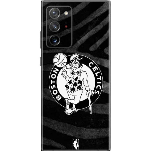 NBA Boston Celtics Black Animal Print Galaxy Note20 Ultra 5G Skin