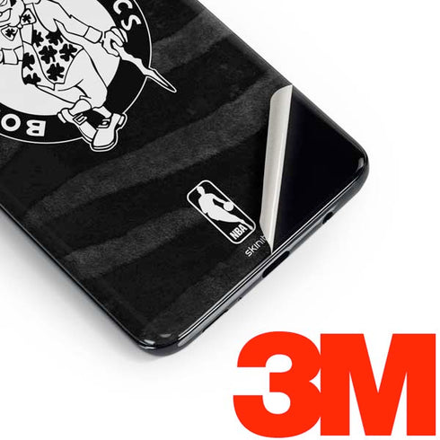 NBA Boston Celtics Black Animal Print Galaxy S10 Plus Skin