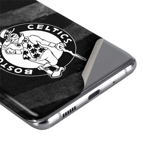 NBA Boston Celtics Black Animal Print Galaxy S20 Ultra 5G Skin