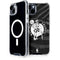 NBA Boston Celtics Black Animal Print iPhone 15 MagSafe Case