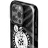 NBA Boston Celtics Black Animal Print iPhone 15 Pro Impact Case