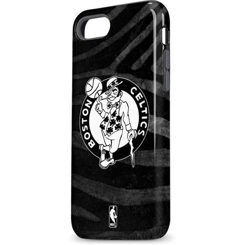 NBA Boston Celtics Black Animal Print iPhone 7 Pro Case