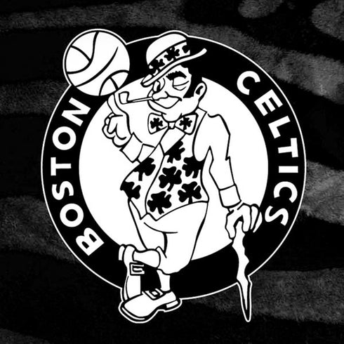 NBA Boston Celtics Black Animal Print iPhone XS Pro Case