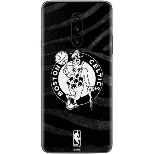 NBA Boston Celtics Black Animal Print OnePlus 7 Pro Skin