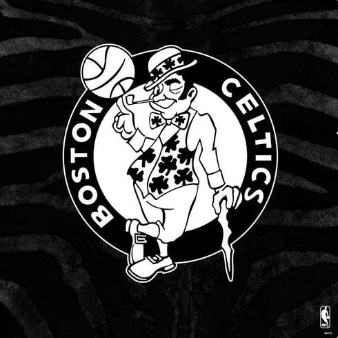 NBA Boston Celtics Black Animal Print PS4 Console Skin