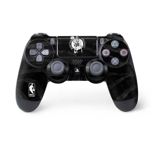 NBA Boston Celtics Black Animal Print PS4 Controller Skin
