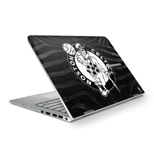 NBA Boston Celtics Black Animal Print HP Spectre Skin