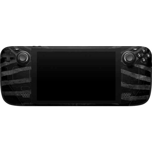 NBA Boston Celtics Black Animal Print Steam Deck Handheld Gaming Computer Skin