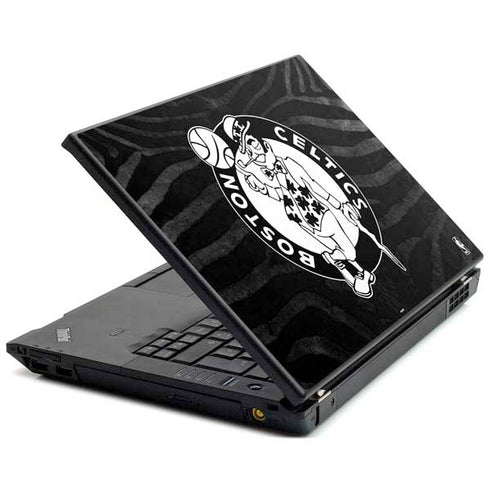 NBA Boston Celtics Black Animal Print T440s Skin