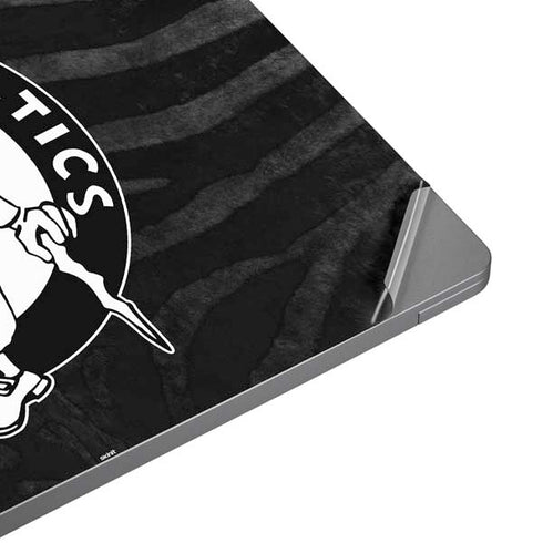NBA Boston Celtics Black Animal Print Universal Laptop 11in (8.8 x 6.2in) Skin
