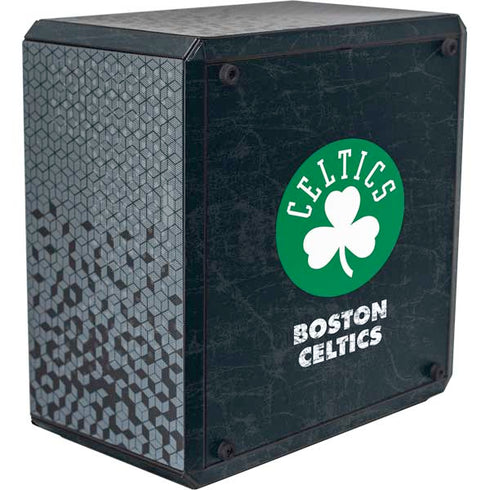 NBA Boston Celtics Black Secondary Logo Cooler Master MasterBox Q300L Mini Tower Skin