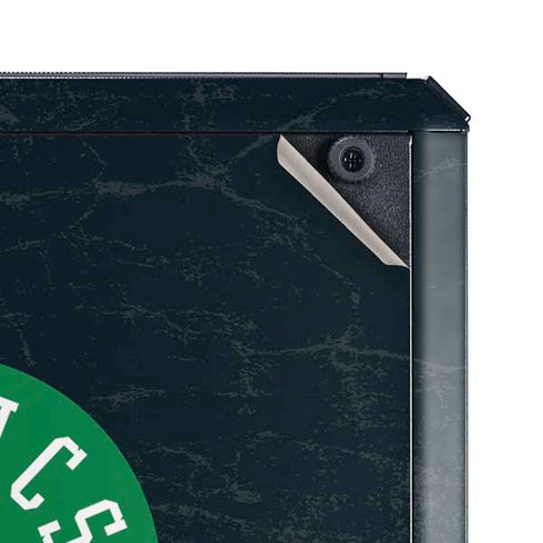 NBA Boston Celtics Black Secondary Logo Cooler Master MasterBox Q300L Mini Tower Skin