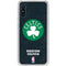 NBA Boston Celtics Black Secondary Logo Galaxy A10e Clear Case