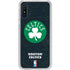 NBA Boston Celtics Black Secondary Logo Galaxy A10e Clear Case
