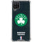 NBA Boston Celtics Black Secondary Logo Galaxy A12 Clear Case