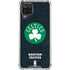 NBA Boston Celtics Black Secondary Logo Galaxy A12 Clear Case