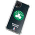 NBA Boston Celtics Black Secondary Logo Galaxy A12 Clear Case