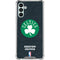 NBA Boston Celtics Black Secondary Logo Galaxy A13 5G Clear Case