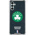 NBA Boston Celtics Black Secondary Logo Galaxy A13 5G Clear Case