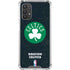 NBA Boston Celtics Black Secondary Logo Galaxy A32 5G Clear Case