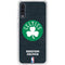 NBA Boston Celtics Black Secondary Logo Galaxy A50 Clear Case