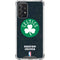 NBA Boston Celtics Black Secondary Logo Galaxy A72 5G Clear Case